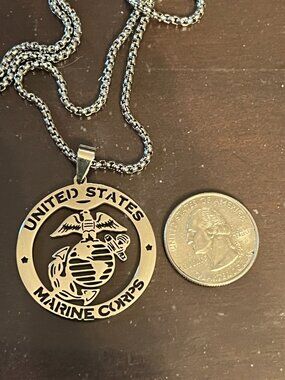 United States Marine Corps Pendant Necklace (507)